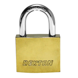 Dekton DT70131 Titanium Plated Iron Padlock 40mm