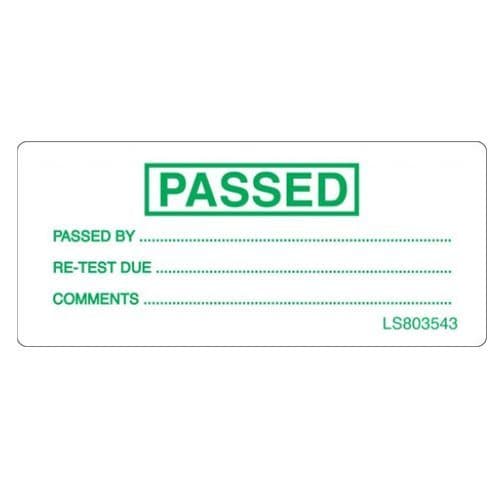 HISPEC LS803543 High Quality Passed Test Electrical Safety Labels