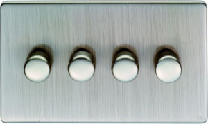 4G 250Watt Dimmer Satin Nickel R05.874.250