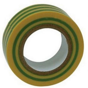 Green / Yellow Pvc Insulating Tape 19mm X 20mm