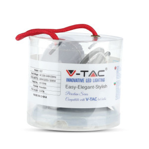V-TAC VT3808 High Frequency Porcelain Lamp E27 Holder Grey (VT-7998)