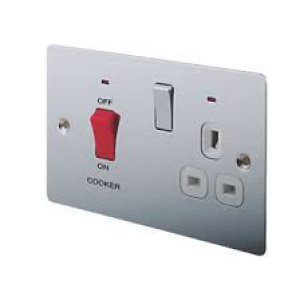 45A Dp Cooker Sw. Small Plate Satin Chrome T03.963W