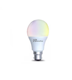 HOMEFLOW B-5006 Gls Dimmable Color Changing Smart Bulb Warm White Bc 9 Watts