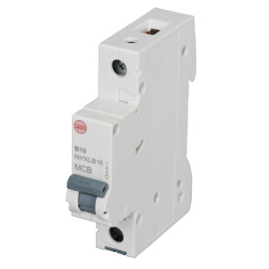 Wylex 16A MCBs Type B Single Pole Miniature Circuit Breaker-16A