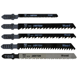 DEKTON DT80910 Jigsaw Blade T Type Set 5pc