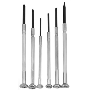 Dekton DT65210 6 Piece Precision Screwdriver Set With Handy Storage Case