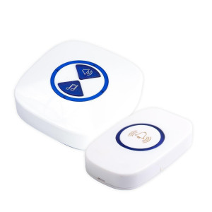 ENER-J SHA5322 Wireless Kinetic Self Powered Doorbell with Plug-in Receiver