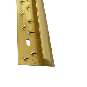 Fast-Pak FTSNG High Quality Carpet Trim Covers Single Nap Gold 35mm Wide