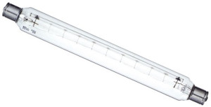 221mm LED Double Ended Strip Light Opal, Warm white 3.5W