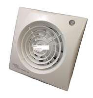 EnviroVent SIL100PIR SILENT Extractor Fan for Bathroom with Sensor PIR 4" 100MM