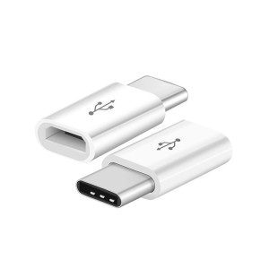 V-TAC VT8472 Micro Usb Female To Type-C Male Adaptor Converter White IP20