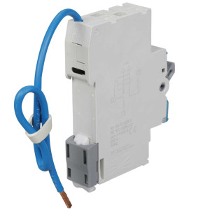 Hager ADA332 RCBO Electronic 1P 6kA B Curve - 6A, 30mA Type A Circuit Breaker(AC & Pulsating DC Sensitive)-32A