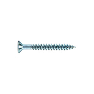 Fast-Pak XT2990 Wood-Screw Twin Pozi Csk Bzp Zinc Plated Steel 10 X 11/2 Inches 60Pc