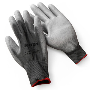Dekton DT70728 Size 9/L Snug Fit Pu Coated Working Gloves