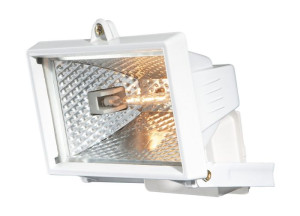 CED 150THFTTGWHI 150W Enclosed Floodlight R7s Aluminium Body IP54 - White