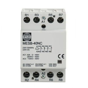 Wylex MESB-40NC 40A Contactor 4 Pole 3 Module