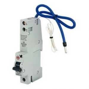 Wylex PSBS10/1 10A Single Pole RCBO 10Ka, Single Module