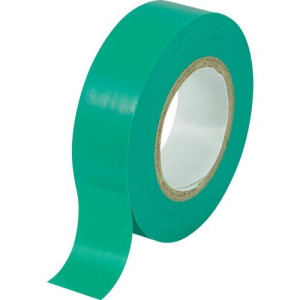 Partex INSTGR33 Electrical PVC Self Adhesive Insulating Tape 33M Green