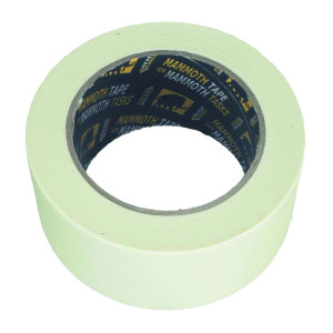 Everbuild GP Masking Tape 50mm X 50m - Off White, MASKVAL50