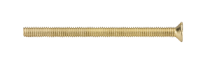Knightsbridge FC350B M3.5 x 50mm Flat-Head Countersunk Electrical Socket Screws - Brass