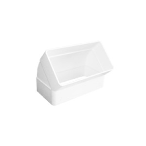 VERPLAS FDV45204 System 204 Rectangular Ducting 45 Vertical Bend 204 x 60mm