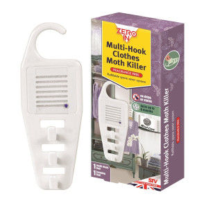 Zero In ZER433 Multi Hook Clothes Moth Killer