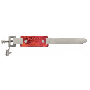 EC14-3 Safety Adjustable Dry Condition Pipe Earth Clamps 12mm to 32mm Red 263mm