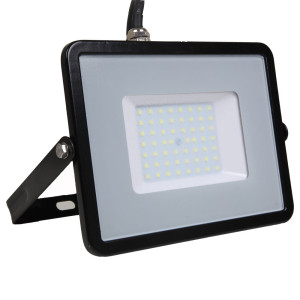 V-TAC VT407 50W SMD Waterproof Airtight Floodlight Outdoor Security Samsung Chip 4000k Black Body(VT-50)