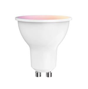 GWGU10DLEDM GU10 Standard & Dimmable Coloured Led Light 5W, MAGENTA
