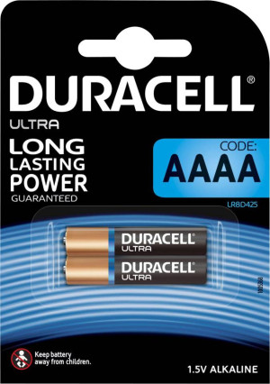 DURACELLl AAAADURB2 Ultra mini battery, pack of 2
