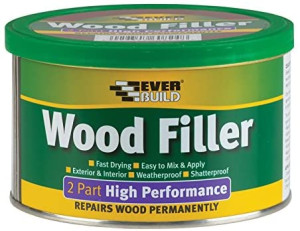 Everbuild High Performance Wood Filler 500g White