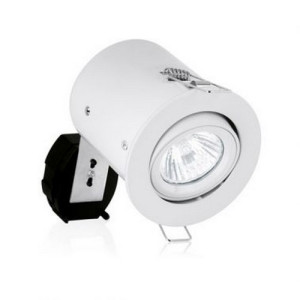 Aurora Aurora GU10 Adjustable Fire Rated Downlight - White, AU-DLM982W