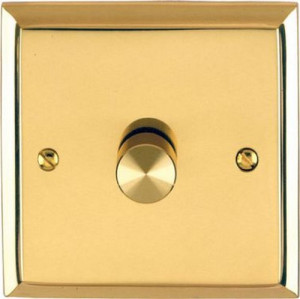 Marcus Dimmer Knob Polished Brass K563.01