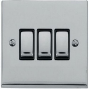 3Gang 2Way Sw Polished Chrome R02.820.PCBK