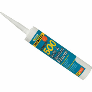EVERBUILD 500GREY Everflex 500 Bath & Sanitary Silicone C3 295ml Manhattan Grey