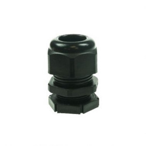 20mm Compression Gland PVC BLACK