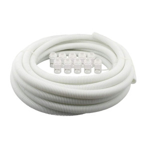 RONBAR PP20CPW Polypropylene Flexible Contractor Conduit Reel Adapters White 20mm
