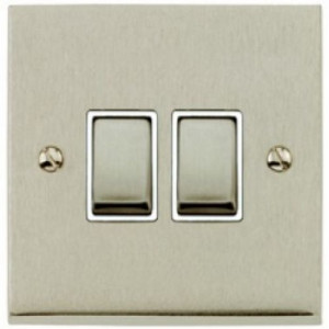 2Gang 2Way Sw Satin Nickel R05.810.SNW