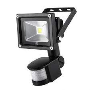 FLS-LED10-PIRWW Lighthouse Led Cob Slim Flood Light 10w 6500k Pir Sensor