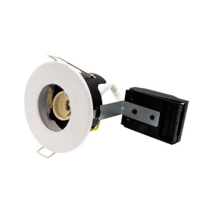 V-TAC VT7678 GU10 Fire Rated Fitting Twist & Lock Bezel White