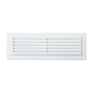 VERPLAS LV9X9 High Quality Louvre Vent PVC White Plastic Grille 225x225mm
