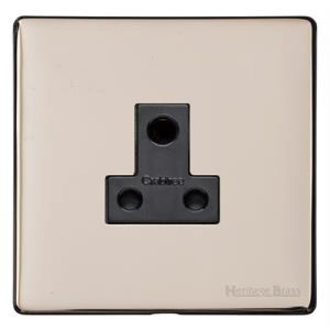 5 Amp 3 Pin Socket Satin Nickel Y05.282.BK