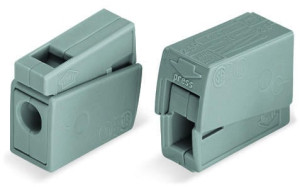 Wago 224-101 fine-stranded 224 Series Lighting Connectors 2 Way (Box of 100PC)