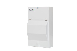 FuseBox F2004M Metal 100A Main Switch Board-4 Way