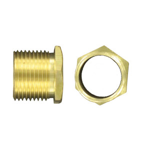 DELIGO MBBU25L Professional Long Male Brass Bush Pipe Fitting Reducer 25 Millimeter