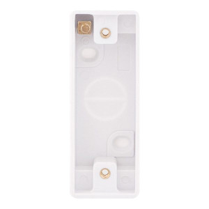 Knightsbridge ABMARC16 1 Gang Architrave Surface Pattress Box White 16mm Deep