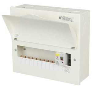 Wylex NMRS1106L 11 Way RCD Incomer Boards C/W Main Switch-11 Way