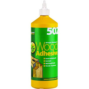 EVERBUILD WOOD75 - 502 All Purpose Weatherproof Wood Adhesive 75ml