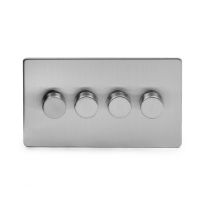 4G 2W Dimmer 250W Satin Chrome T03.974.250