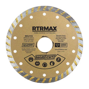 RTRMAX REU230 Professional Top Precision General Cut Diamond Disc 230mm